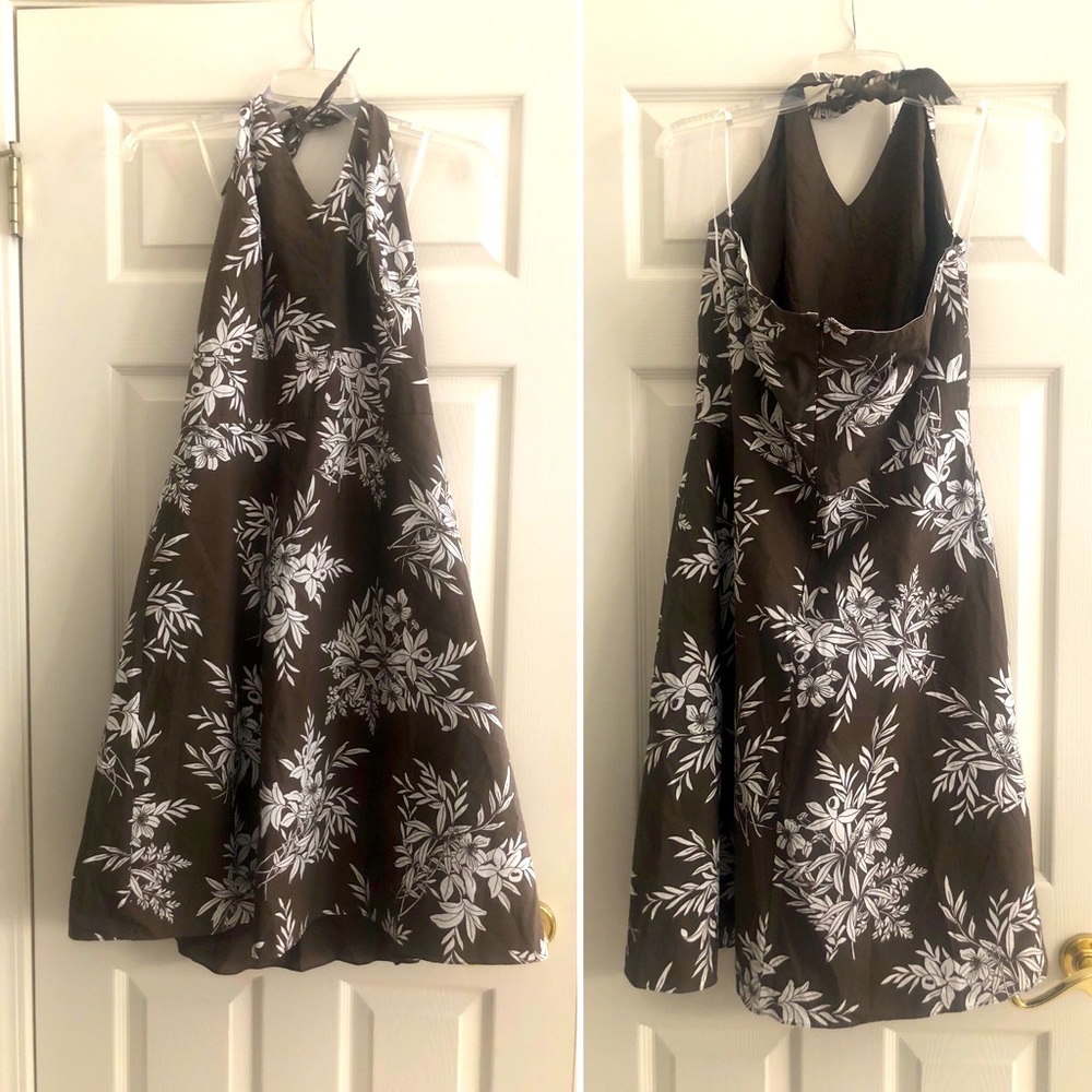 Ann Taylor Halter Floral Dress